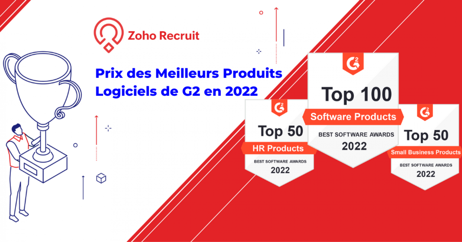 Zoho Recruit : Meilleur logiciel de G2 en 2022